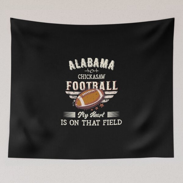 Item preview, Alabama Chickasaw American Football Sticker designed and sold by gretaboone.
