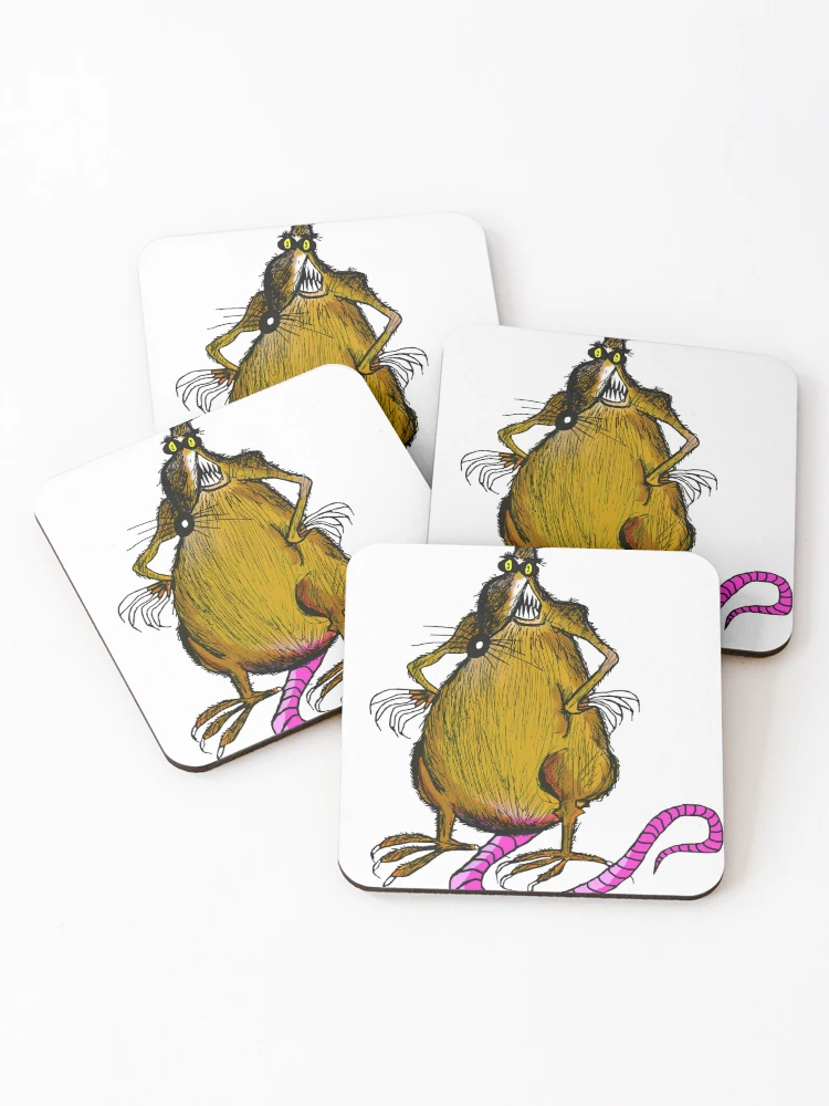 Thumbnail 1 of 5, Coasters (Set of 4), CHIEF RAT designed and sold by ROB51.