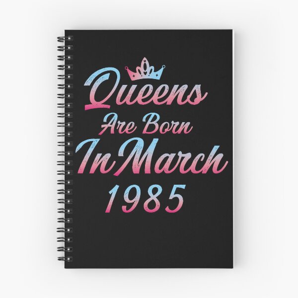 Item preview, queens are born in 1985,37 years old birthday funny gift for women designed and sold by SmileYreAmazing.