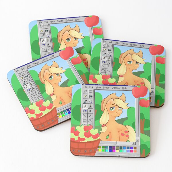 Item preview, Apple Jack Mspaint  designed and sold by MoonDoodlez.
