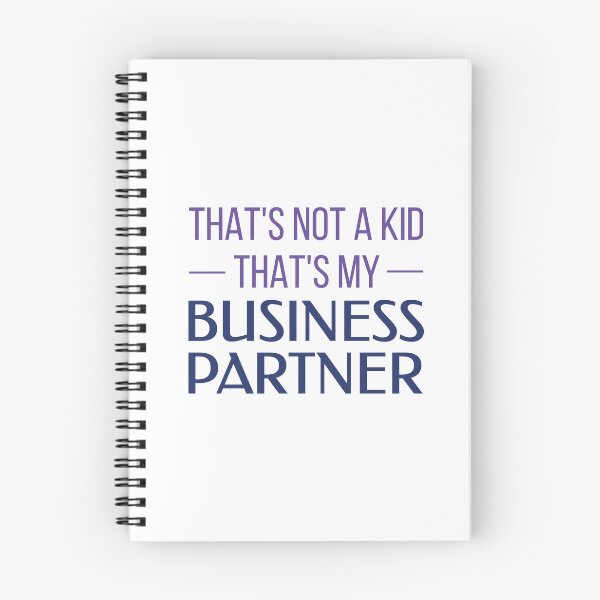 Item preview, That's Not a Kid, That's My Business Partner (Purple and Blue) designed and sold by FilipeFerreira.