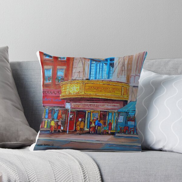Item preview, MOVIE THEATRE MONTREAL RIALTO CANADIAN ART CANADIAN PAINTINGS BY CANADIAN ARTIST CAROLE SPANDAU designed and sold by Carole  Spandau.
