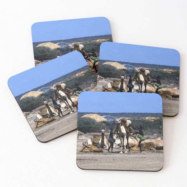 Item preview, Somalia Camel Transport 1980 designed and sold by VintageSomalia.