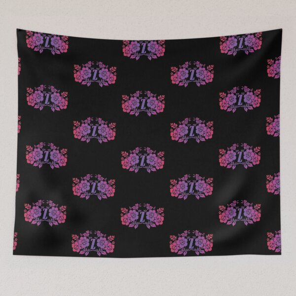 Item preview, Ornamental Letter Z, Purple And Red Floral, Monogram Letter Ornament designed and sold by PROMEN Creativity.