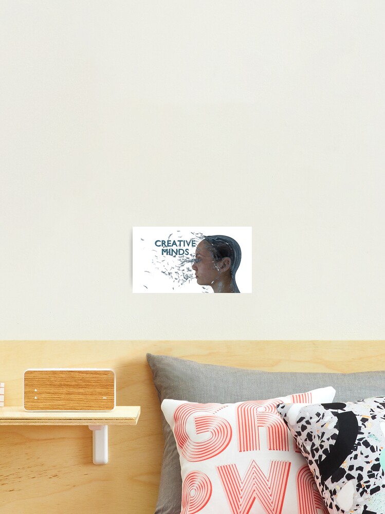 Thumbnail 2 of 3, Photographic Print, For Creative Minded People designed and sold by Riff7.