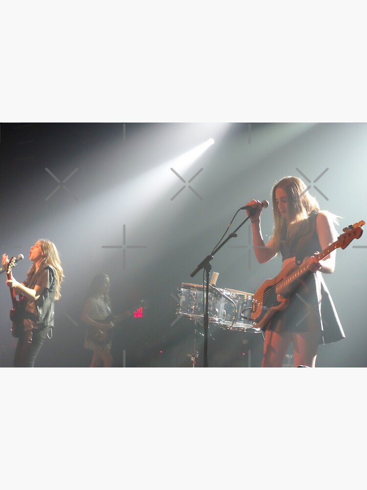 Thumbnail 3 of 3, Sticker, HAIM Concert Photo - 2014 designed and sold by Aperture Science.
