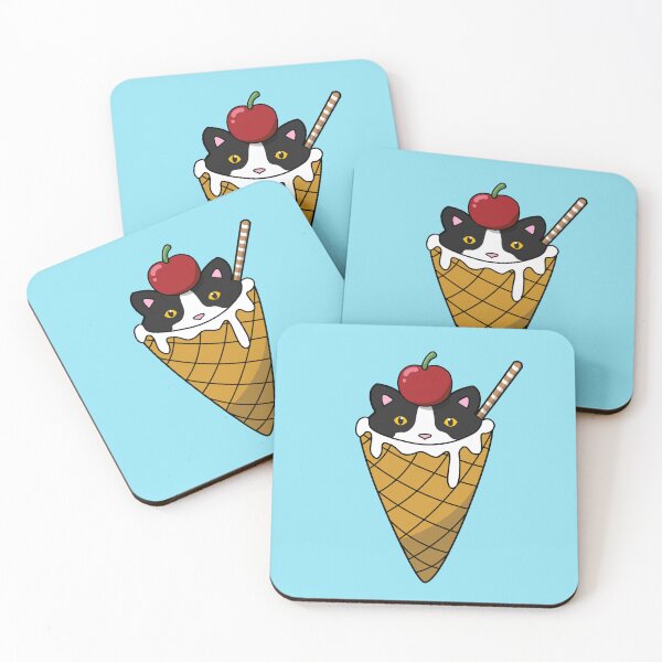 Item preview, Ice cream cat designed and sold by Purr95.