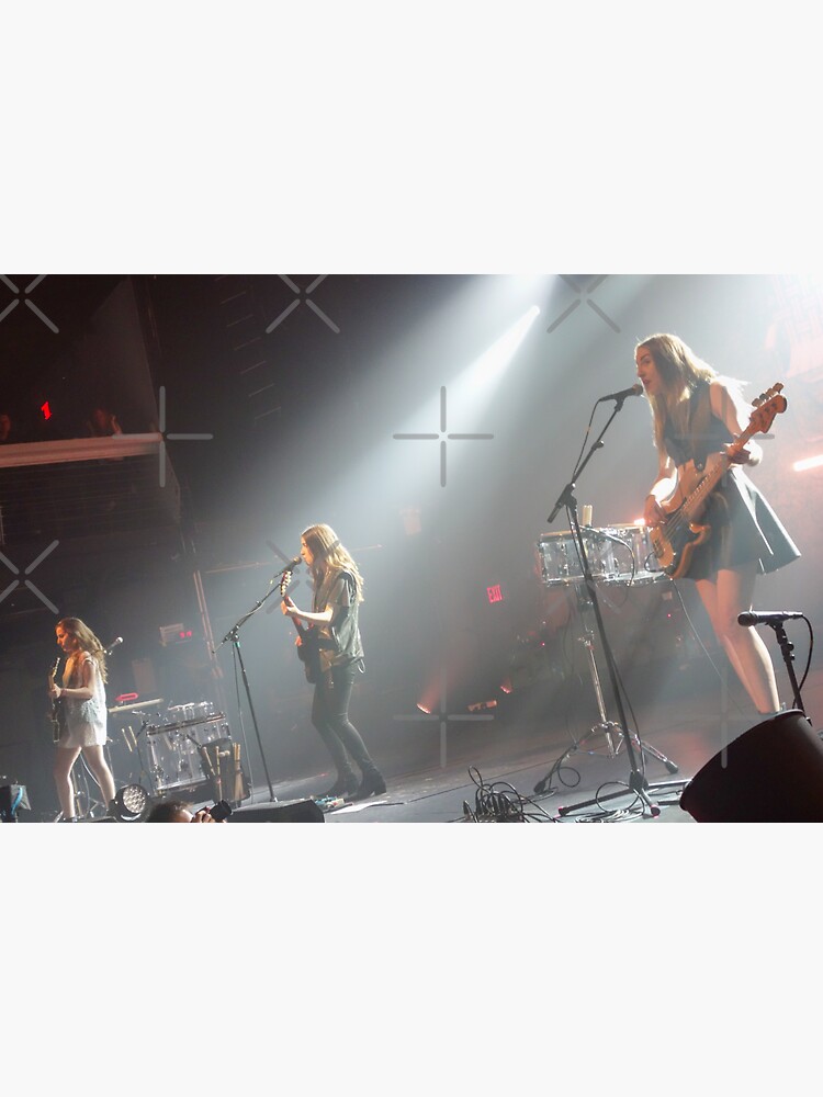 Thumbnail 3 of 3, Sticker, HAIM Concert Photo - 2014 designed and sold by Aperture Science.