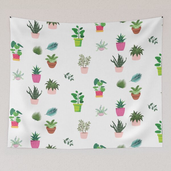 Item preview, Mixed Houseplants in the Pots designed and sold by silviaol.