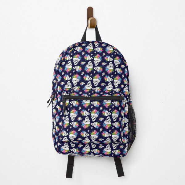 Item preview, Colourfully Mind Blown Skull Pattern  designed and sold by Tarnya Jones.