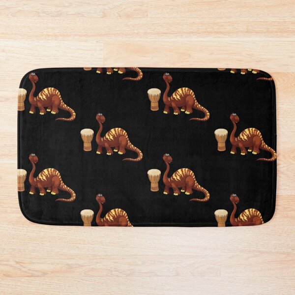 Item preview, Dinosaur Playing Djembe ,Funny Good Dinosaur Djembe Lovers Chestnut Design designed and sold by pedrored369.