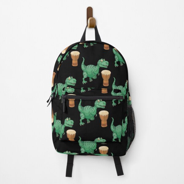 Item preview, Dinosaur Playing Djembe ,Funny Good Dinosaur Djembe Lovers Green Design designed and sold by pedrored369.