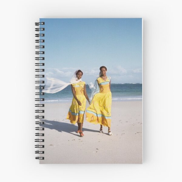 Item preview, Two Somali Young Women along the Beach 1958 designed and sold by VintageSomalia.