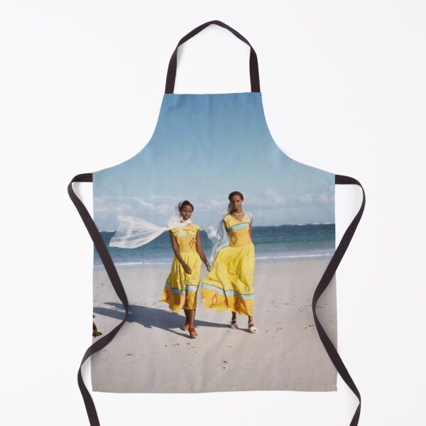 Item preview, Two Somali Young Women along the Beach 1958 designed and sold by VintageSomalia.