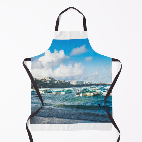 Item preview, The old italian harbour of Mogadishu, Somalia, Africa designed and sold by VintageSomalia.