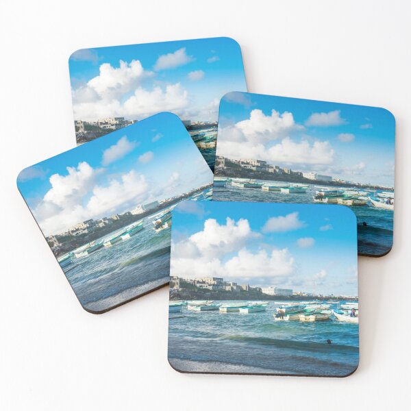 Item preview, The old italian harbour of Mogadishu, Somalia, Africa designed and sold by VintageSomalia.