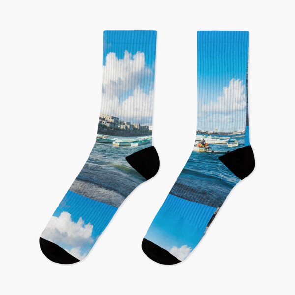 Item preview, The old italian harbour of Mogadishu, Somalia, Africa designed and sold by VintageSomalia.