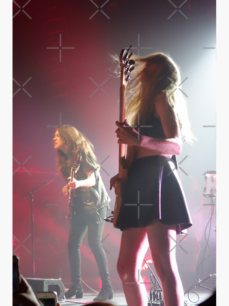 Thumbnail 3 of 3, Sticker, HAIM Concert Photo - 2014 designed and sold by Aperture Science.