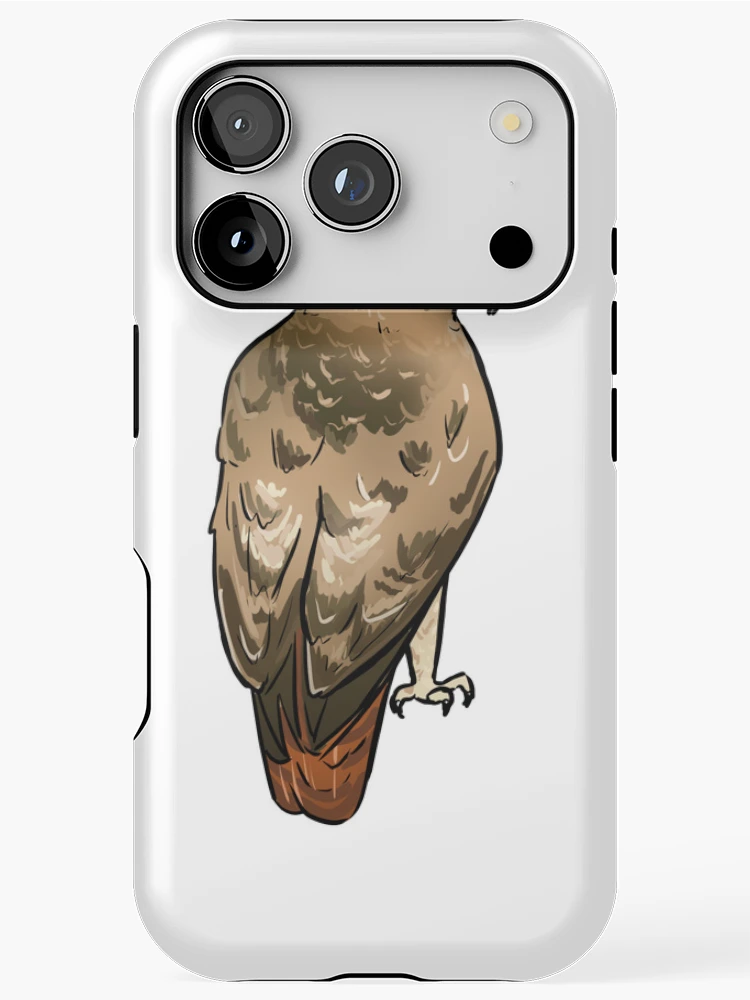 Thumbnail 1 of 4, iPhone Case, Hawk designed and sold by RacheDoodles.
