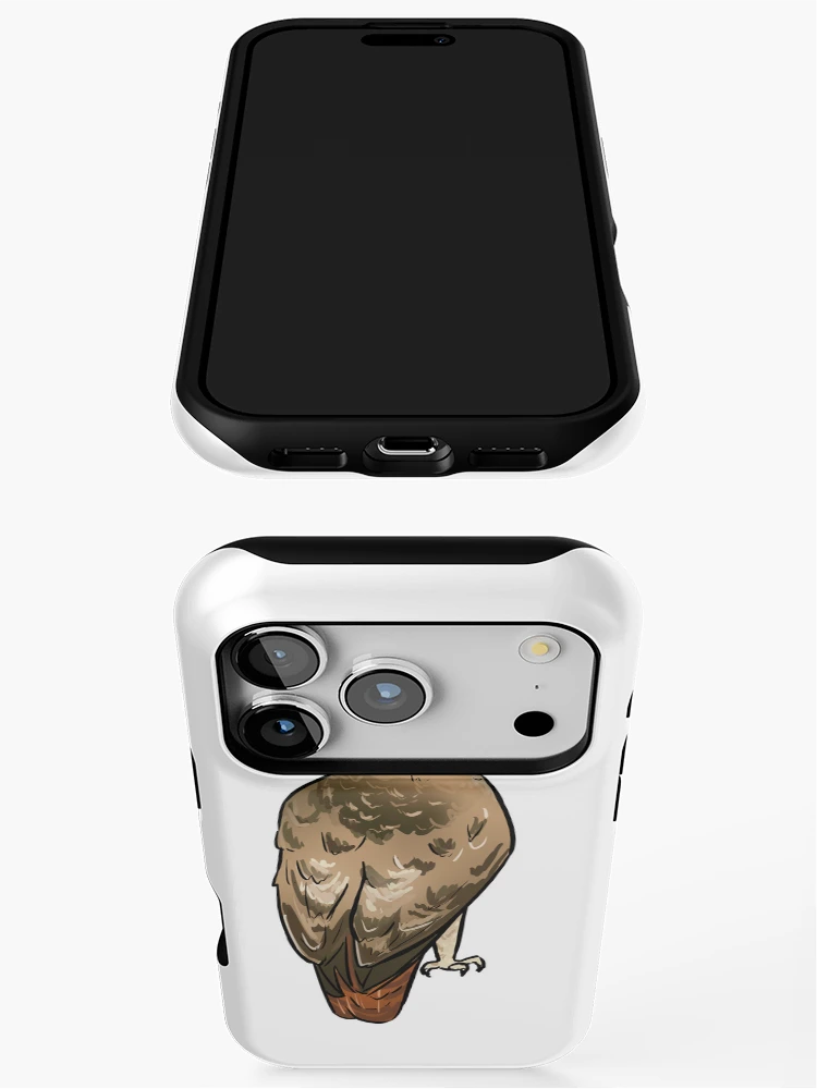 Thumbnail 3 of 4, iPhone Case, Hawk designed and sold by RacheDoodles.