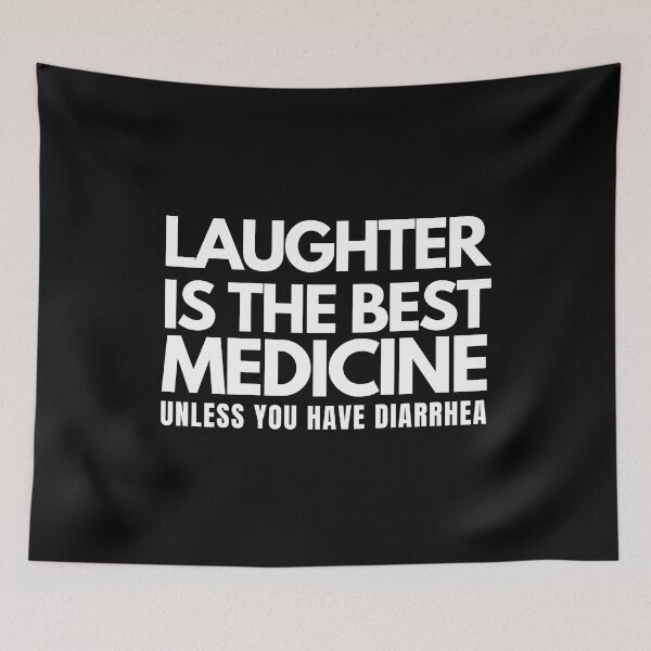Item preview, laughter is the best medicine designed and sold by Hey-Nice-Shirt.