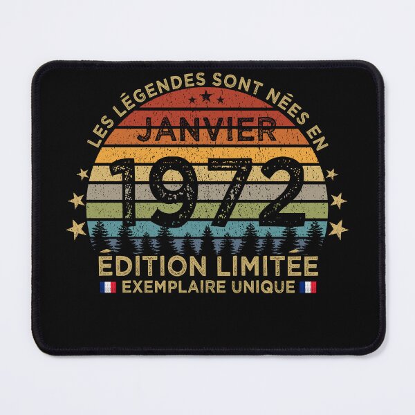 Item preview, Anniversaire 50 Ans Les Legendes Sont Nees en Janvier 1972 designed and sold by cssdru.