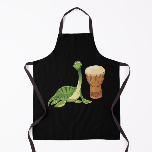 Item preview, Dinosaur Playing Djembe ,Funny Good Dinosaur Djembe Lovers Green Cute Dinosaur Art designed and sold by pedrored369.