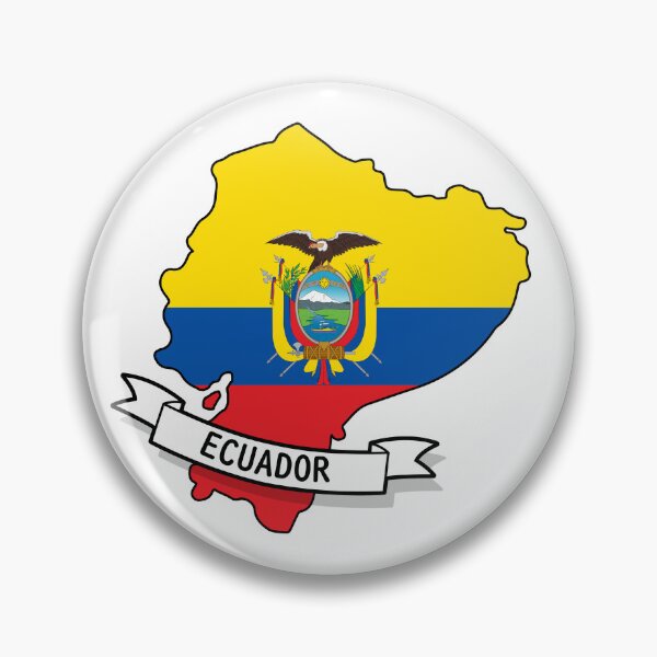 Item preview, Ecuador Flag Map designed and sold by Koi-Art.
