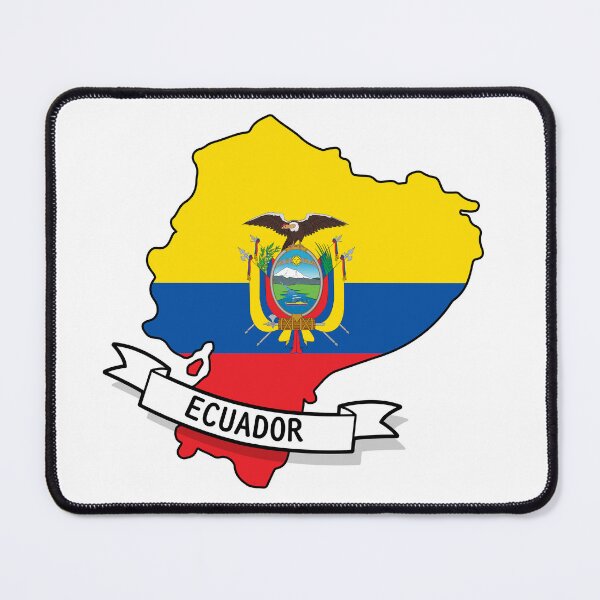 Item preview, Ecuador Flag Map designed and sold by Koi-Art.