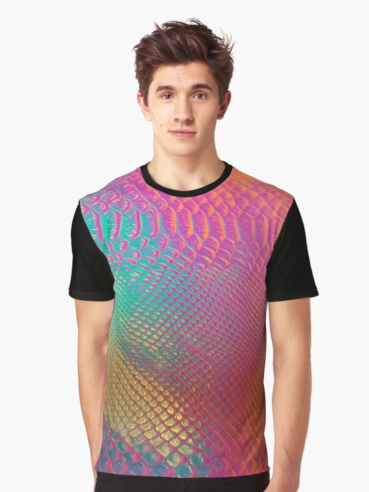 Holographic graphic tee Clearance