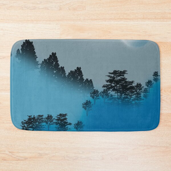 Item preview, fog, trees, moon and sky designed and sold by MGuyerArt.
