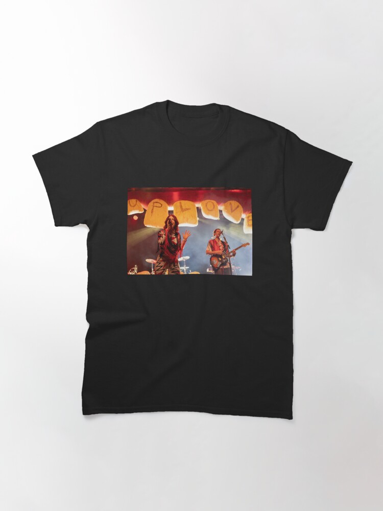 Thumbnail 2 of 7, Classic T-Shirt, GROUPLOVE Concert Photo - Brooklyn Steel - Hannah Hooper's 40th Birthday - Feb. 23, 2022 designed and sold by Aperture Science.