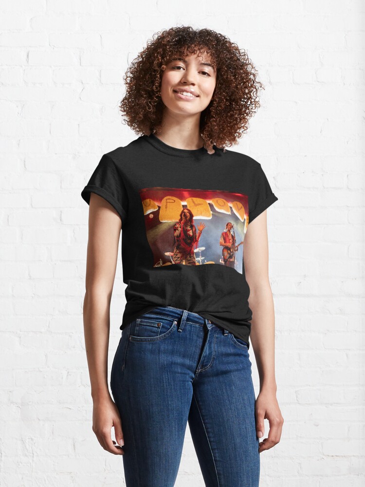 Thumbnail 4 of 7, Classic T-Shirt, GROUPLOVE Concert Photo - Brooklyn Steel - Hannah Hooper's 40th Birthday - Feb. 23, 2022 designed and sold by Aperture Science.