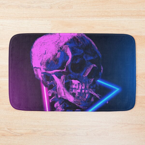 Item preview, Vincent Van Gogh Head of a Skeleton Retro 80s Aesthetic designed and sold by ind3finite.