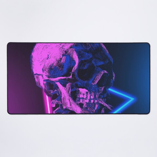 Item preview, Vincent Van Gogh Head of a Skeleton Retro 80s Aesthetic designed and sold by ind3finite.