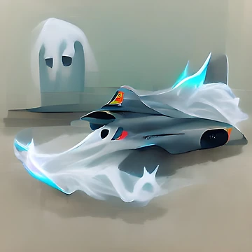 Artwork thumbnail, Ghost Car by PyroPython