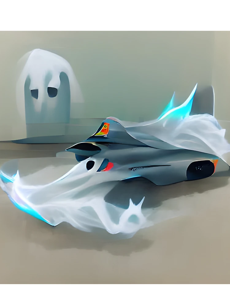 Thumbnail 4 of 4, Boxy T-Shirt, Ghost Car designed and sold by PyroPython.
