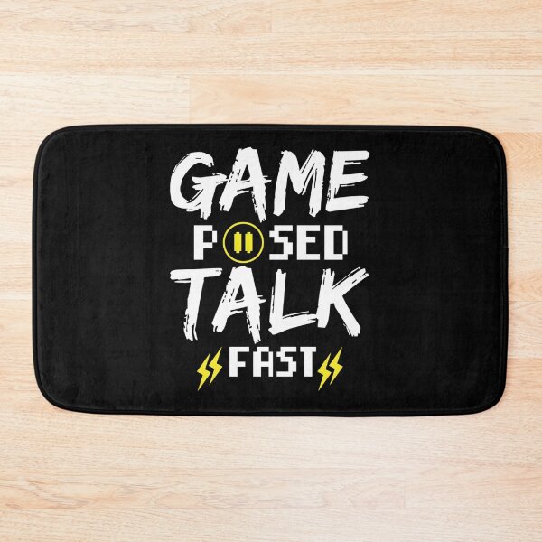 Item preview, Game Paused Talk Fast,gamer,funny Gamer Essential T-Shirt designed and sold by ricedali41.