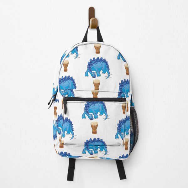 Item preview, Dinosaur Playing Djembe ,Funny Good Dinosaur Djembe Lovers Cute Blue Design designed and sold by pedrored369.