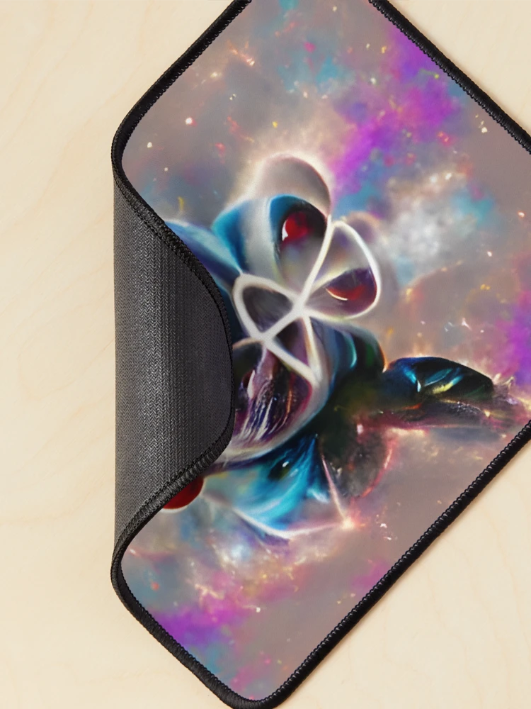 Thumbnail 2 of 5, Mouse Pad, Space Atom designed and sold by PyroPython.