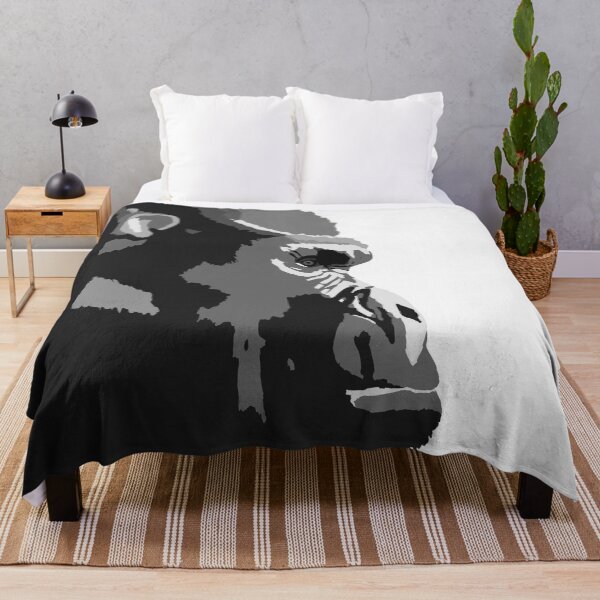 Item preview, Wild Animal Collection- Black and White Ape designed and sold by jennyblairarts.