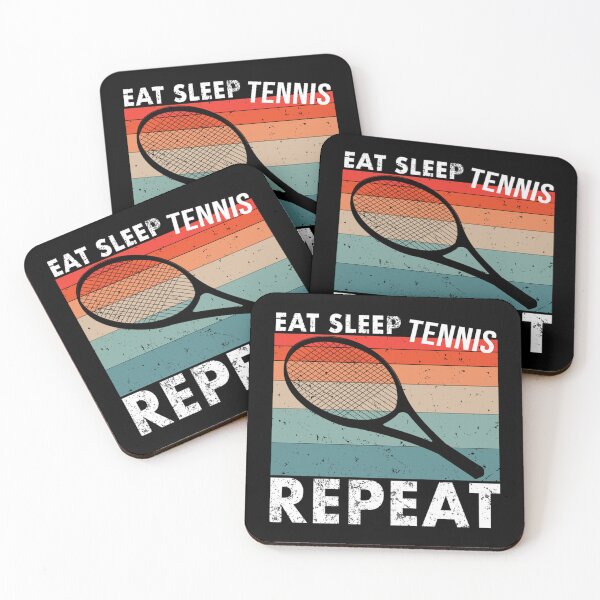 Item preview, Tennis Fans Perfect Gift Idea Eat Sleeptennis Repeat Classic T-Shirt designed and sold by alishaston.