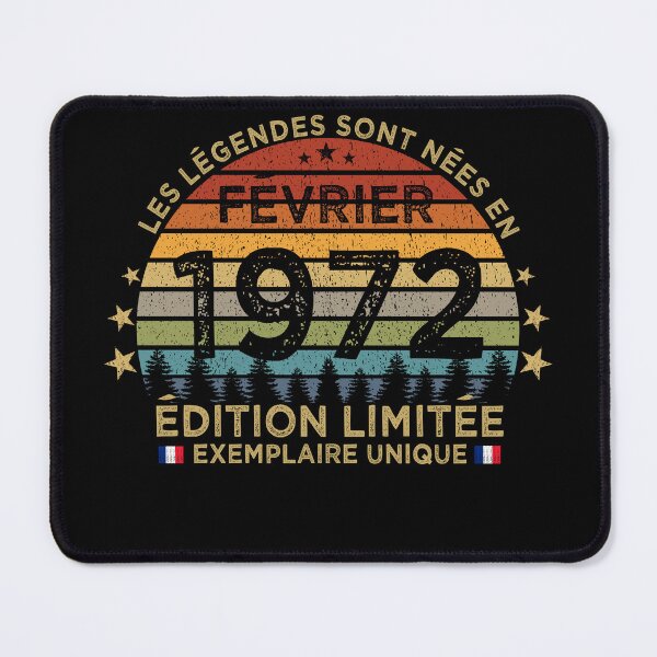 Item preview, Anniversaire 50 Ans Les Legendes Sont Nees en Fevrier 1972 designed and sold by cssdru.