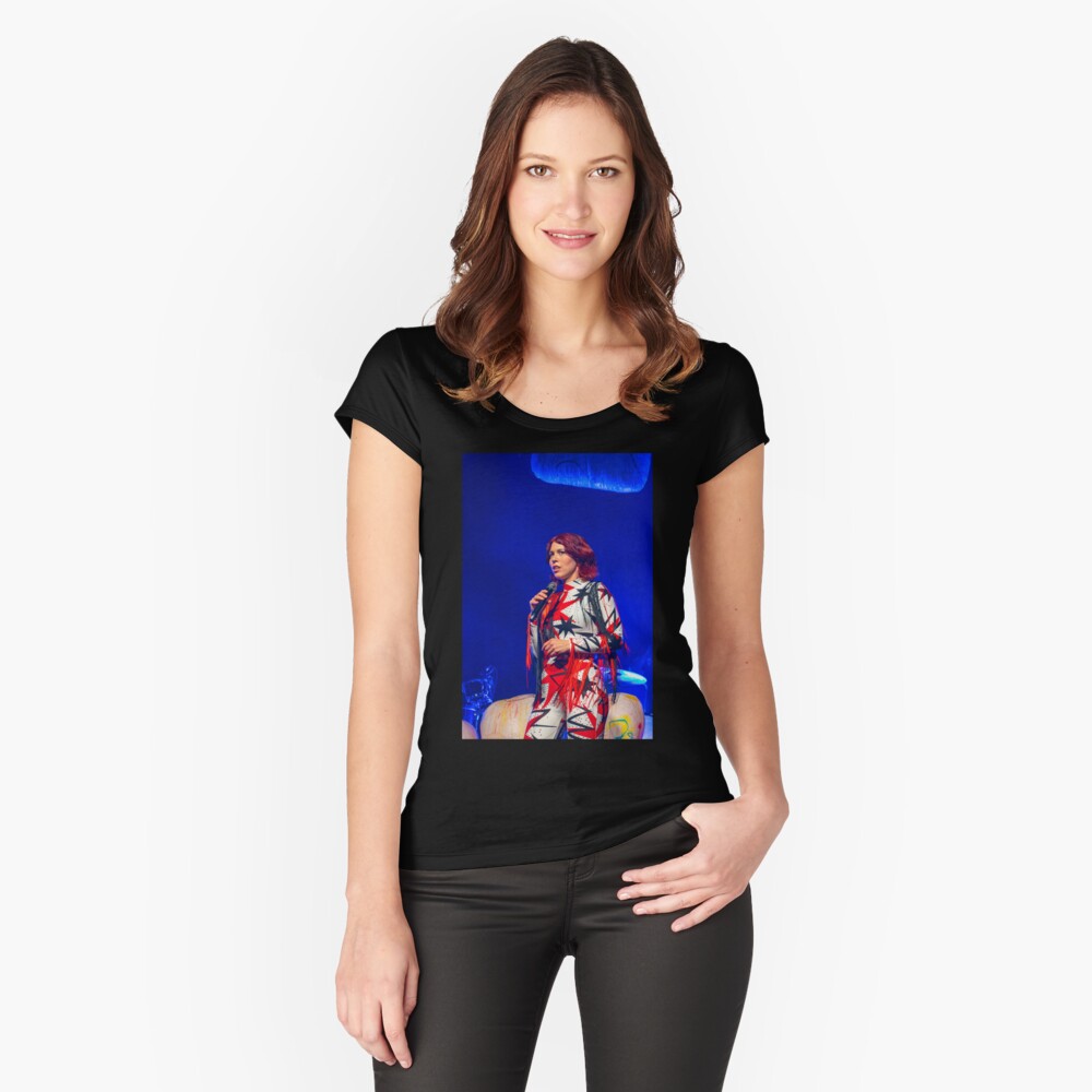 Item preview, Fitted Scoop T-Shirt designed and sold by FastDraw11.