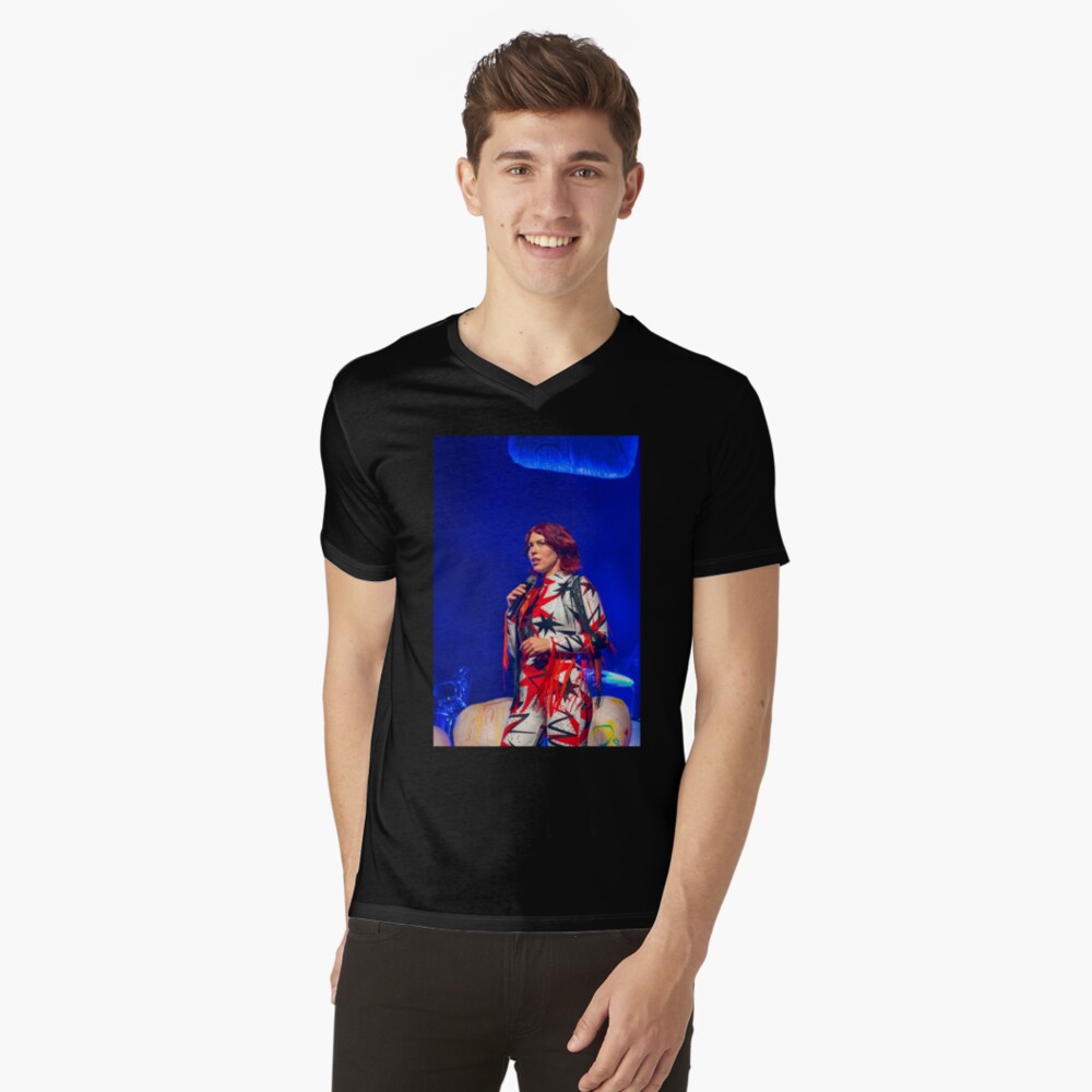 Item preview, V-Neck T-Shirt designed and sold by FastDraw11.
