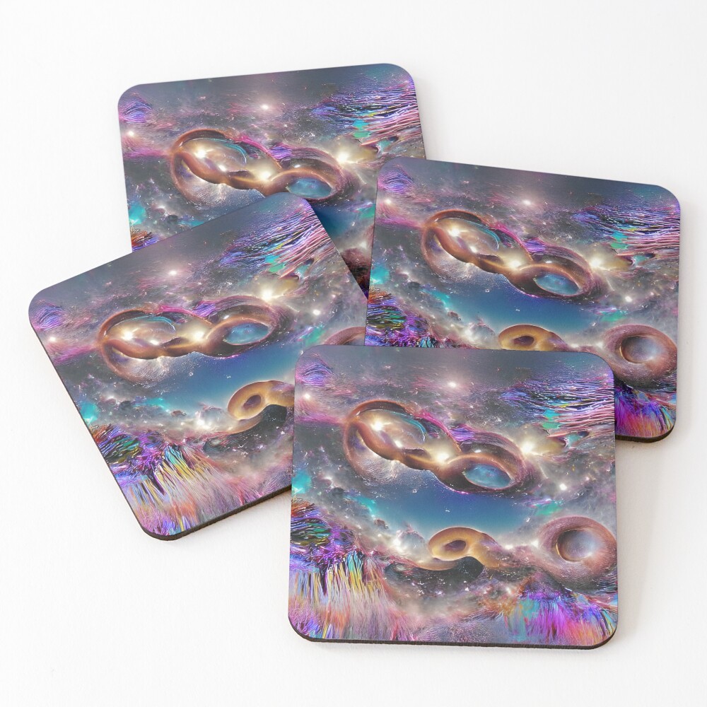 Item preview, Coasters (Set of 4) designed and sold by PyroPython.