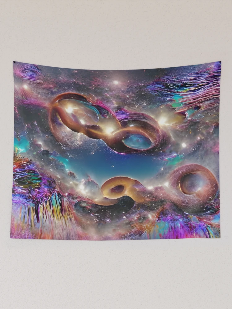 Thumbnail 2 of 3, Tapestry, Infinite Space designed and sold by PyroPython.