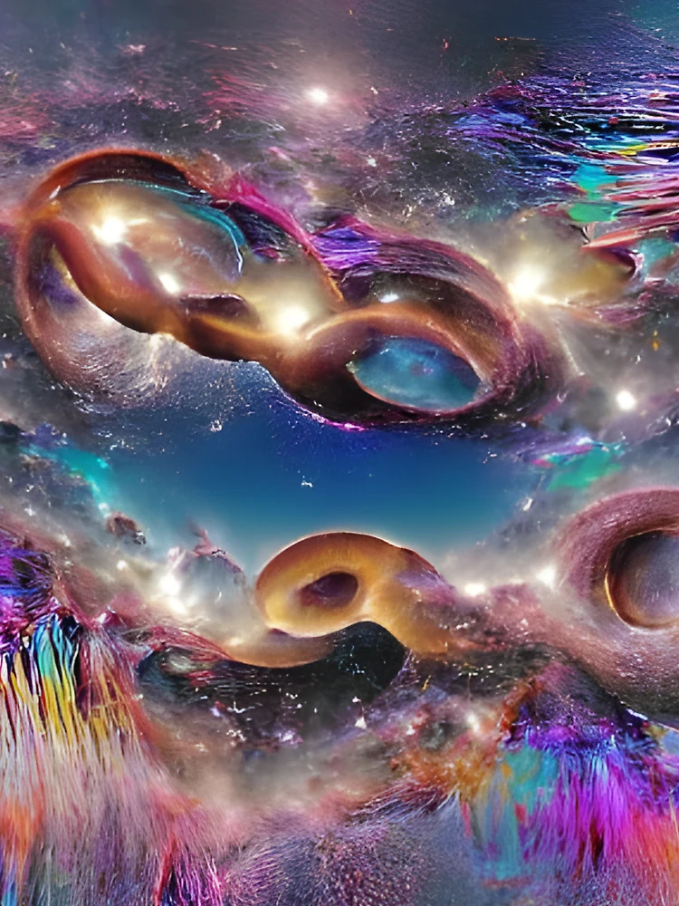 Thumbnail 6 of 6, Premium Oversized Hoodie, Infinite Space designed and sold by PyroPython.