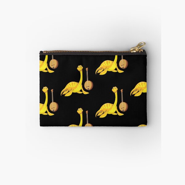 Item preview, Dinosaur Playing Banjo ,Funny Good Dinosaur Banjo Lovers Yellow Cute Dinosaur Art designed and sold by pedrored369.