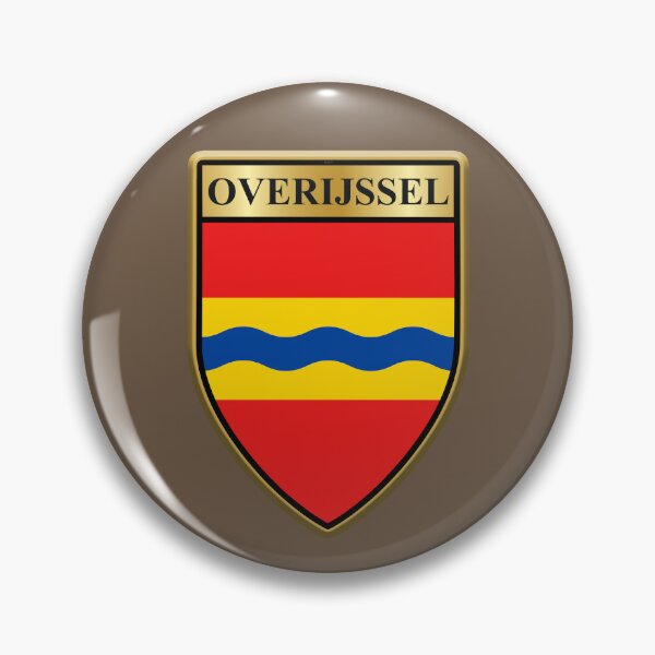 Item preview, OVERIJSSEL Flag Gifts, Masks, Stickers & Products (3) designed and sold by mpodger.